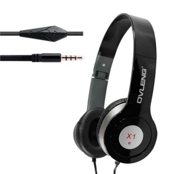 OEM OVLENG Universal Stereo Headset with MIC (Black)