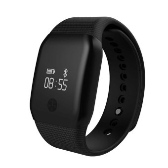 A88+ Smart Watch With Blood Oxygen Wristband Heart Rate Fitness Tracker Monitor (Black) - intl