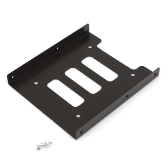 HengSong 2.5 inch SSD HDD to 3.5 inch Mounting Adapter Bracket Dock Hard Drive Holder for PC with Screws - intl
