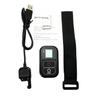 Andoer Wireless Wi-Fi Remote Control with Charging Cable Wrist Strap Key Chain Durable Exquisite for GoPro Hero 3/3+/4