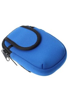 Hanyu Adjustable Arm Strap Gadget Pouch Blue
