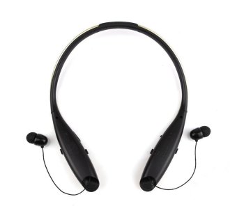 2015 NEW CSR 4.0 Bluetooth Headphone bluetooth HBS-900 earphone sport wireless bluetooth headset hbs 900 for smartphone (Black) (Intl)