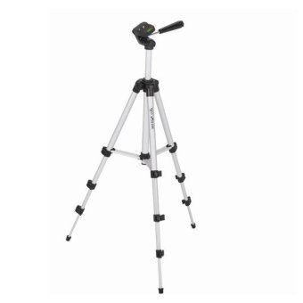 Weifeng WT-3110A Portable Tripod Stand 4-Section - Silver