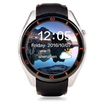 S&L IQI I3 Android 5.1 1.39 inch 3G Smartwatch Phone MTK6580 1.3GHz Quad Core 512MB RAM 4GB ROM WiFi Pedometer (Silver) - intl