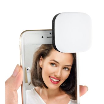 Godox Portable Selfie LED Square Flash Fill Light LEDM32 For Iphone Smart Phone - intl