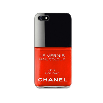 Indocustomcase Chanel 617 Apple iPhone 5 - 5S Custom Hard Case - Multicolor