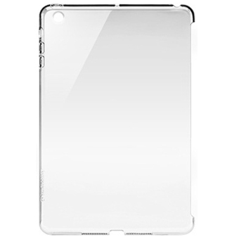 Crystal Smart Cover Partner Protective Shell for iPad Mini 1/2 - Transparent