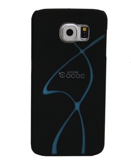 COCOO - Samsung Galaxy S6 Back Case Design A - Hitam