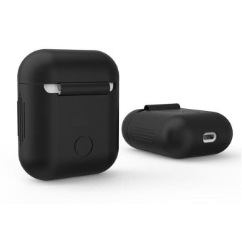 Soft Silicone Shock Proof Protective Cover Case For Apple AirPods Earphones - intl