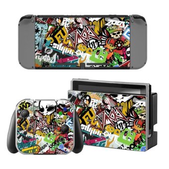 New Decal Skin Sticker Anti Dust PVC Protector For Nintendo Switch Console ZY-Switch-0136 - intl