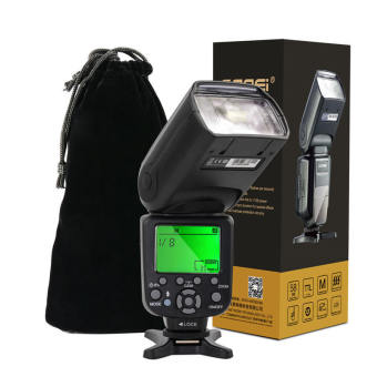 ZOMEI ZM860T LCD Auto Speedlite TTL Flashlight for Canon Nikon DSLR Camera - Intl