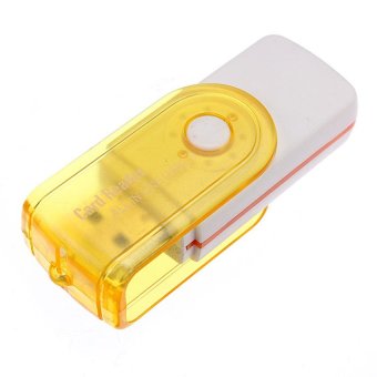 Apstore Universal Card Reader All in One USB 2.0 4 Slot - Kuning
