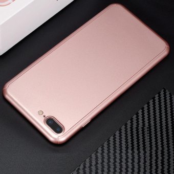 Luxury Hybrid Tempered Glass + Acrylic Hard Case Cover Skin For iPhone 7P 5.5 - intl
