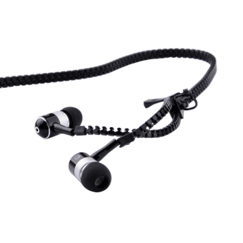 ZUNCLE Chained Style In-ear 3.5mm Earphone (Black)