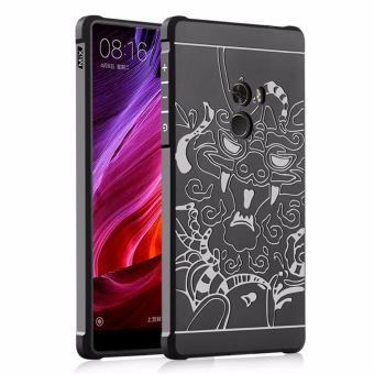For Mi MIX,DAYJOY Unique Design Dragon Style Airbag Protection Soft Rubber Silicone Shockproof Dustproof Bumper Case Cover for Xiaomi Mi MIX(BLACK) - intl