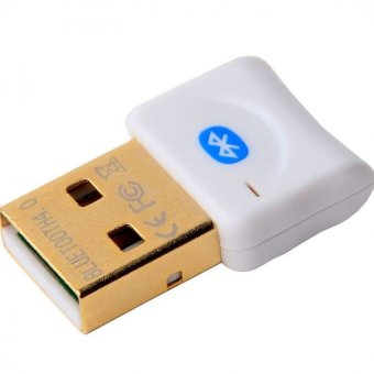 Best CT Bluetooth CSR 4.0 Dongle Mini USB 2.0/3.0 Bluetooth Dongle Adapters Dual Mode adapter for Computer Laptop PC- White