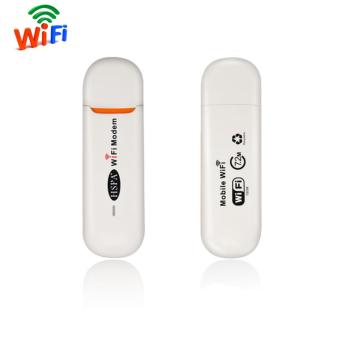 FLORA UF230 3G Portable Wireless Router and 7.2Mbps USB Modem Router (white and Orange) - intl