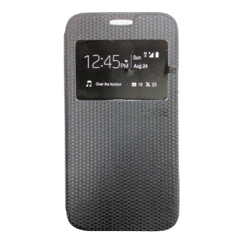 Ume Flip Cover View Samsung Galaxy E7 - Hitam