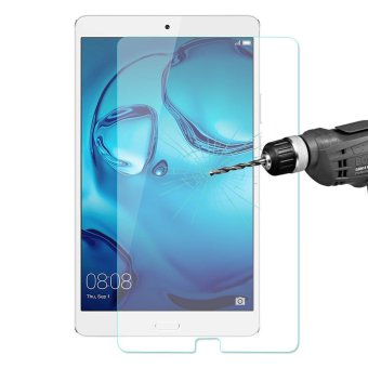 HAT PRINCE 0.33mm Tempered Glass Screen Film for Huawei MediaPad M3 8.4 9H 2.5D Arc Edge - intl