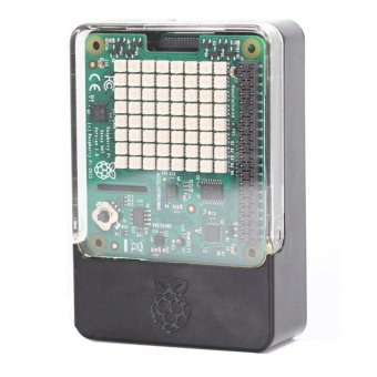 Raspberry Pi Sense HAT Case For Raspberry Pi B+/2B/3B - Black - intl