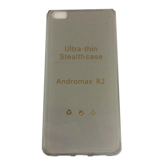 Ultrathin SoftCase Andromax R2 UltraFit Air Case / Jelly case / Soft Case / Transparant Case - Hitam