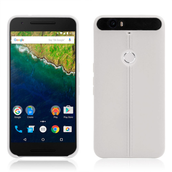 Velishy Soft TPU Back Case for HUAWEI Nexus 6P (White)