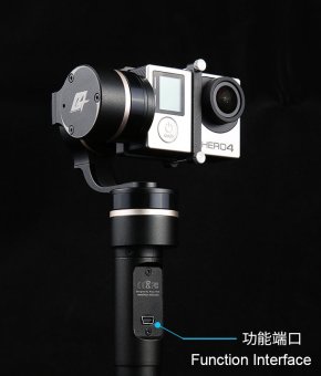 (IMPORT) Feiyu FY-G4 3-Axis Gold Handheld Gimbal SteadyStabilizer For GoPro Hero 4 3+3