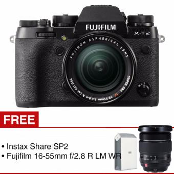 [PROMO] Fujifilm X-T2 Kit XF 18-55mm + Gratis Instax Share SP2 + Fujifilm XF 16-55mm f/2.8 R LM WR