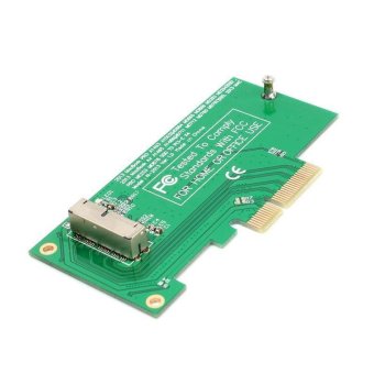 BUYINCOINS Adapter Card to PCI-E 4X for Apple 2013 2014 MacBook Air A1465 A146 Pro SSD
