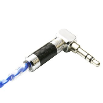 ZY HIFI Cable Audio-Technica IM01 02 03 04 50 70 Four-core Twisted Copper Plating Upgrade Cable ZY-049 (Blue) - intl