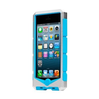 Capdase Ryder Jacket Boomerang iPhone 5 - Biru-Silver
