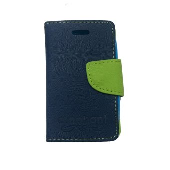 Elephant Samsung Galaxy Pocket Neo S5310 / Galaxy Pocket Y Neo S5312 / Galaxy Pocket Duos S5302 / Galaxy Y Duos Flipshell / Flipcover / Leather Case - Biru