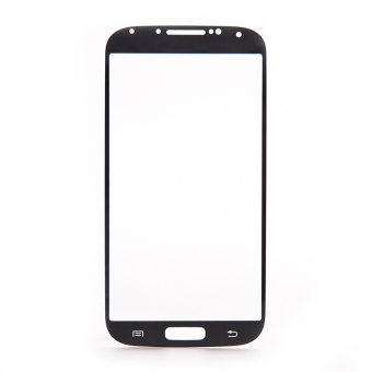 Buytra Front Outer Screen Glass Lens for Samsung Galaxy S4 i9500 (Black)