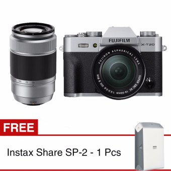 Fujifilm X-T20 kit 16-50mm + 50-230mm + Gratis Intax Share SP-2
