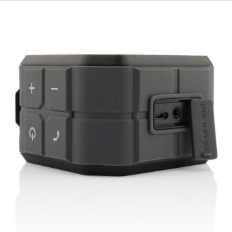 CRDC Mini Bluetooth Speaker Waterproof Outdoor Portable Speaker Gray - intl