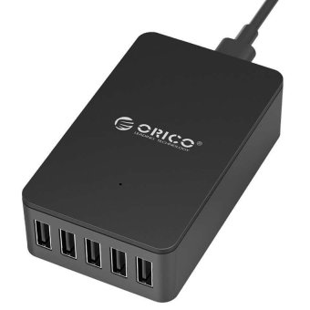 Orico USB Wall Travel Charger Hub 5 Port - CSE-5U - Hitam
