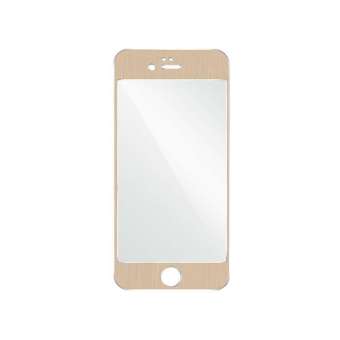 Titanium Alloy Full Tempered Glass (Front + Back) Iphone 5/5s - Gold