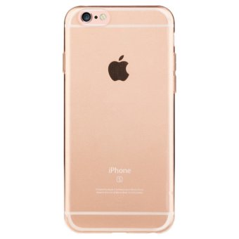 Baseus Pure Case For iPhone 6 Plus/6S Plus - Transparent Pink Gold