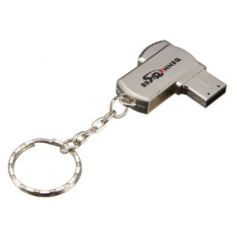 Bestrunner 256MB USB 2.0 Silver Metal Swivel Flash Memory Stick Pen Drive U DIsk Silver