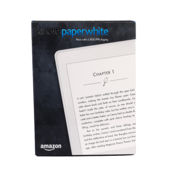 Kindle Paperwhite 4 GB 300 ppi Ebook Reader Amazon 2015 Non Ads (White)
