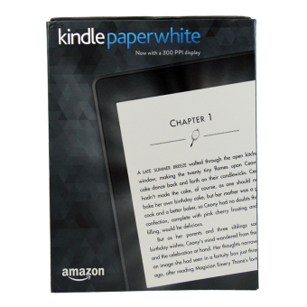 Kindle Paperwhite 4GB 300 ppi Ebook Reader Amazon Non Ads + Case + Screen Protector + Adaptor
