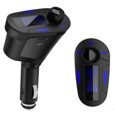 LCD Car auto Kit speed MP3 Player Music Wireless FM Transmitter bule