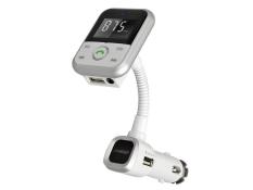 Leegoal Car MP3 Audio Player Bluetooth FM Transmitter Wireless FM Modulator Radio Adapter Car Kit Hands-free LCD Display USB Charger - intl