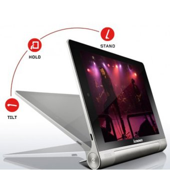 Lenovo B6000 Tablet Yoga 8inch - 16GB - Silver + Gratis Lenovo Original Sleeve