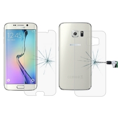 LOPURS 0.26mm 9H+ Surface Hardness 2.5D Explosion-proof Front + Back Tempered Glass Film for Samsung Galaxy S6 / G920