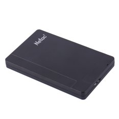 Netac francois K218 mobile hard disk 2.5 inch high-speed see mobile hard disk Black 500G
