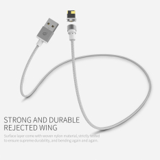 New WSKEN X-Cable Round Magnetic Fast Charging Cable For Apple Android Micro USB - intl