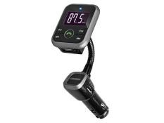 niceEshop Car MP3 Audio Player Bluetooth FM Transmitter Wireless FM Modulator Radio Adapter Car Kit Hands-free LCD Display USB Charger - intl