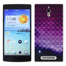 PC Plastic purple night Case for OPPO FIND7 purple