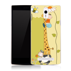 Plastic Phone Case for OPPO Find7/X9007/X9077 (Multicolor) - intl